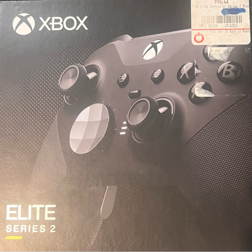 Black Elite Series 2 Controller with Textured Grip